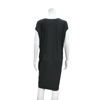 DIANE VON FURSTENBERG | Liddie Black Knotted Dress