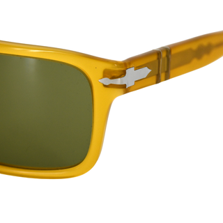 PERSOL | Honey Yellow Rectangular Sunglasses