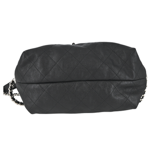 Black Quilted CC Backpack