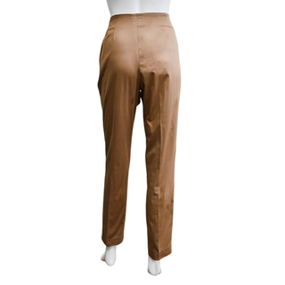 BRUNELLO CUCINELLI | Brown Straight-Leg Pants