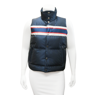 CHRISTIAN DIOR | Navy Logo Puffer Vest