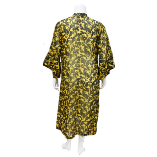 LA VIE STYLE HOUSE | Printed Sheer Caftan Dress