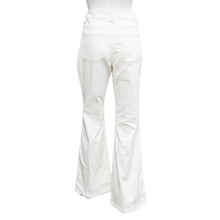 BERENICE | White Denim Flare Jeans