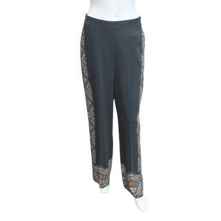 ETRO | Navy Multi-Color Trouser