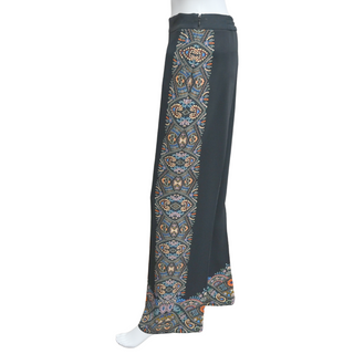 ETRO | Navy Multi-Color Trouser