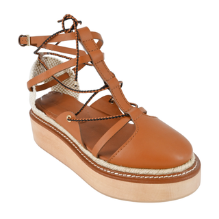 ULLA JOHNSON | Salinas Wooden Platform Espadrilles