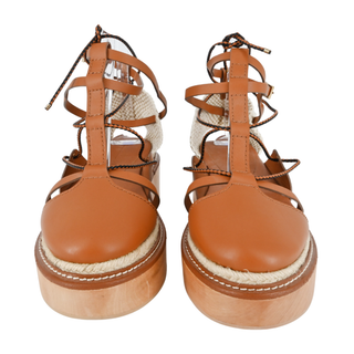 ULLA JOHNSON | Salinas Wooden Platform Espadrilles