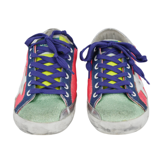 GOLDEN GOOSE | Multicolored Shimmer Superstar Sneaker