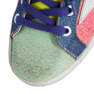 GOLDEN GOOSE | Multicolored Shimmer Superstar Sneaker