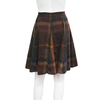 ETRO | Plaid Wool Skirt