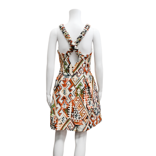 AUTUMN ADEIGBO | Keava Tribal Jacquard Dress