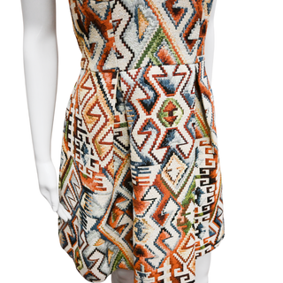 AUTUMN ADEIGBO | Keava Tribal Jacquard Dress