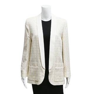 ZADIG & VOLTAIRE | Cream Verdun Jac Star Blazer