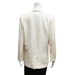 ZADIG & VOLTAIRE | Cream Verdun Jac Star Blazer