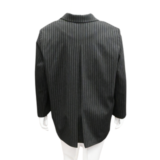 GANNI | Oversized Pinstriped Blazer