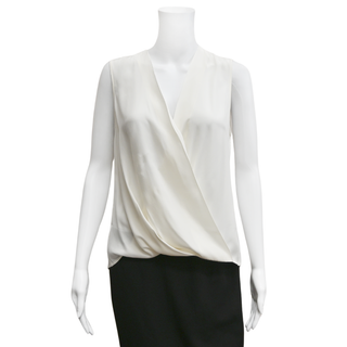 RAG & BONE | Marshmallow Ivory Victor Sleeveless Blouse