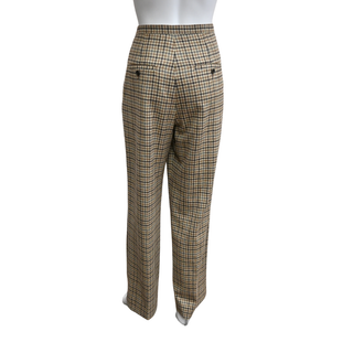 CELINE | Brown Wool Checker Pant