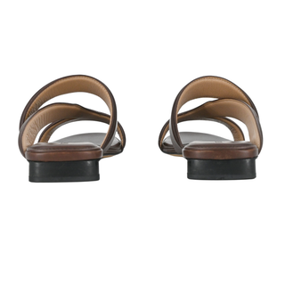 BOTTEGA VENETA | Brown Banded Leather Sandals