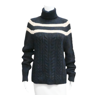 MONCLER | Collo Alto Tricot T-Neck Sweater