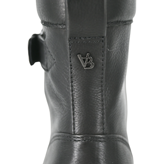 VERONICA BEARD | Black Water-Repellent Heeled Booties