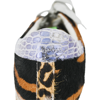 GOLDEN GOOSE | Animal-Print Ponyhair Superstar Sneakers