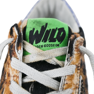 GOLDEN GOOSE | Animal-Print Ponyhair Superstar Sneakers