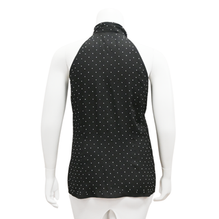 MICHAEL KORS COLLECTION | Studded Silk Sleeveless Blouse