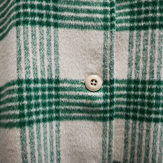 THE GREAT | Long Plaid Checked Jacket