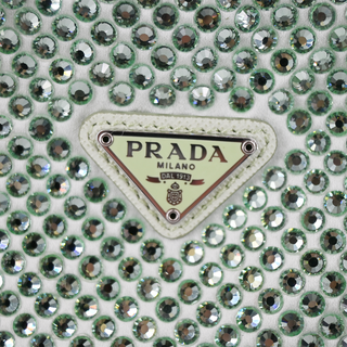 PRADA | Rhinestone Nylon Re-Edition Shoulder Bag