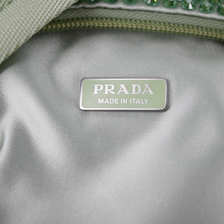 PRADA | Rhinestone Nylon Re-Edition Shoulder Bag