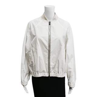 BRUNELLO CUCINELLI | White Monili Bomber Jacket