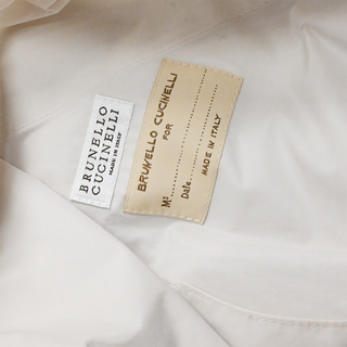 BRUNELLO CUCINELLI | White Monili Bomber Jacket