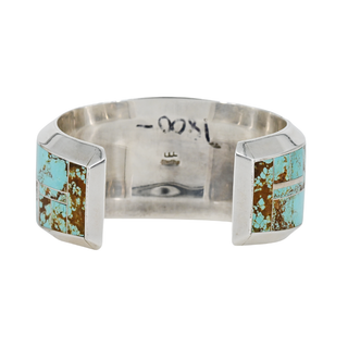 &nbsp; | Turquoise Inlay Wide Cuff Bracelet