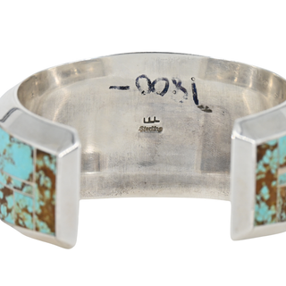 &nbsp; | Turquoise Inlay Wide Cuff Bracelet