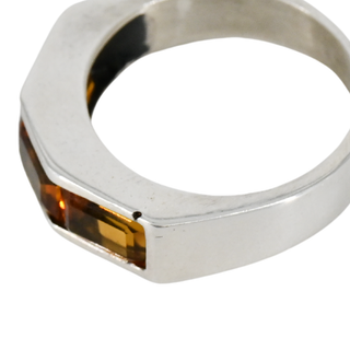 &nbsp; | Citrine Channel Set Ring