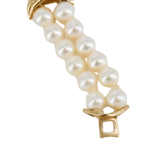 &nbsp; | Two Row Pearl Bracelet