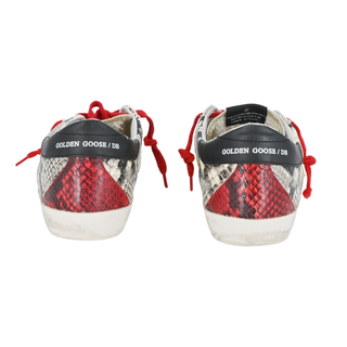 GOLDEN GOOSE | Colorblock Snake Superstar Sneakers