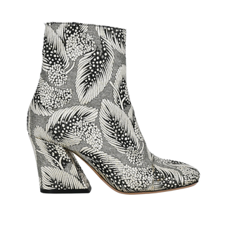 DRIES VAN NOTEN | Metallic Brocade Ankle Boots