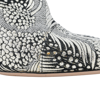 DRIES VAN NOTEN | Metallic Brocade Ankle Boots