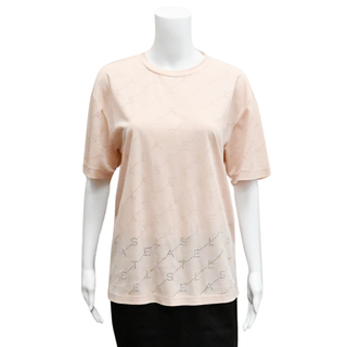 STELLA MCCARTNEY | Pink Perforated T-Shirt