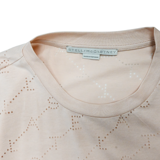 STELLA MCCARTNEY | Pink Perforated T-Shirt