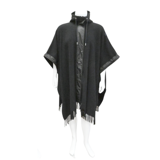 MONCLER | Wool Fringe Poncho