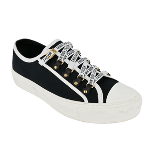 CHRISTIAN DIOR | Walk'n'Dior Black Canvas Sneakers