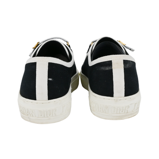 CHRISTIAN DIOR | Walk'n'Dior Black Canvas Sneakers