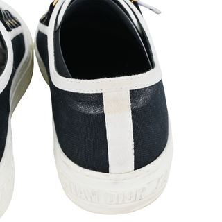 CHRISTIAN DIOR | Walk'n'Dior Black Canvas Sneakers