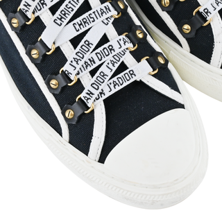 CHRISTIAN DIOR | Walk'n'Dior Black Canvas Sneakers