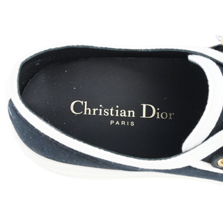 CHRISTIAN DIOR | Walk'n'Dior Black Canvas Sneakers