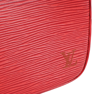 Red Epi Leather Looping Shoulder Bag