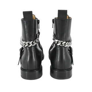 MAJE | Chain-Detail Leather Booties