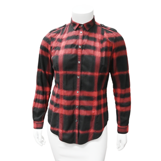 BURBERRY BRIT | Check Flannel Blouse